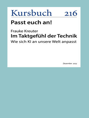 cover image of Im Taktgefühl der Technik